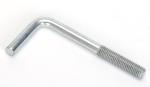Convenient L Shaped Anchor Bolts , Hot Dipped Galvanized Anchor Bolts