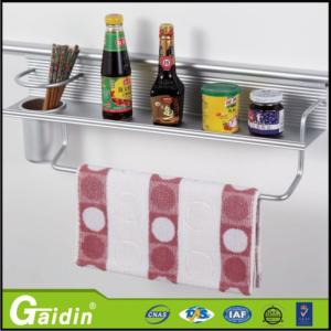 Wholesale Metal kitchen accessories wall mount aluminum kitchen storage rack from china suppliers