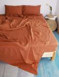 Create a Cozy Bedroom with Our All-Season 100% French Linen Sheet Set Stone