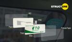 Flexible RFID Tag On Car Windshield 860 - 960MHZ For Vehicle Management ISO /
