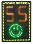Intelligent Snapshot Function Radar Speed Limit Sign for Outdoor Areas 50W Peak