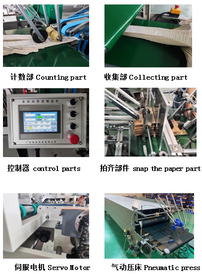 380V CQT-800 Corrugated Box/Cardboard Paper Box Dual-Purpose Folder Gluer Economical Type