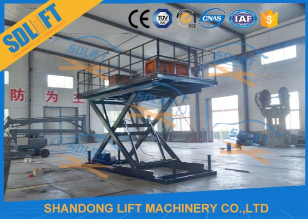 Home Residential Hydraulic Scissor Car Lift Garage Parking Car Lift CE