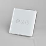 Smart Home Voice Control Eu Us Smart Wifi Wall Touch Switch 1/2/3 Gang Glass