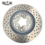 OEM 213484 Cross Drilled Brake Disc For Ferrari F430 Ferrari Brake Rotor