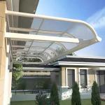 Garden Waterproof Aluminum Patio Pergola Covers Balcony UV Block Rain Protection