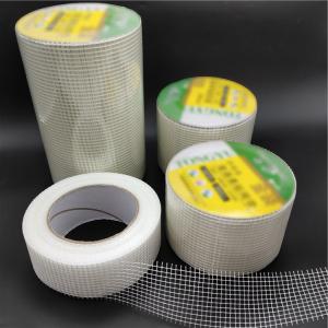 Wholesale Standard Self Adhesive Glass Fiber Mesh Tape White Color For Walls Cracks from china suppliers