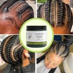 Unisex Organic Extra Hold Hair Twist Braid Gel for High Shine and Long-Lasting