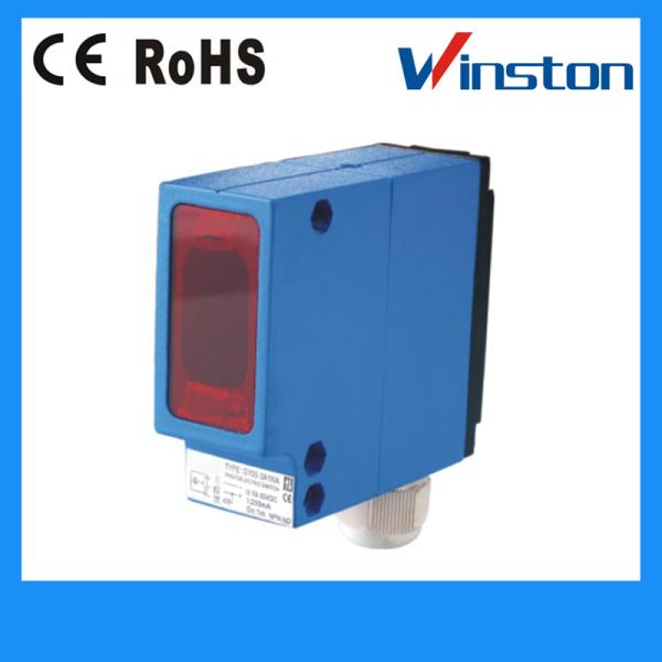 Metal Photoelectric Switch , Infrared Photoelectric Sensor Under 3000Lx Incandescent Lamp