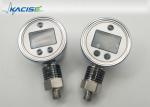 60mm Precision Digital Pressure Gauge Stainless Steel Digital / LCD pressure