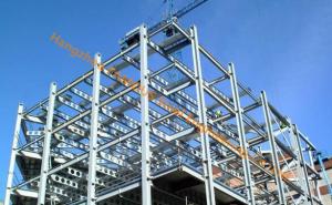 Wholesale Multiple Floor Prefabricated Steel Buildings EPC Project , Galvanized Surface Treatment from china suppliers