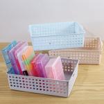 Rectangle Toy Food Cube Kitchen Plastic Basket Organizer