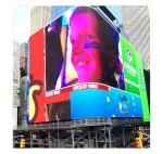 Longvision P10 Outdoor Led Display Screen Led Video Wall Panels 6500nits