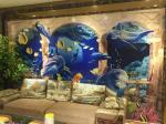 stone veneer wall,background wall,ceiling moldings, ceiling moulding design