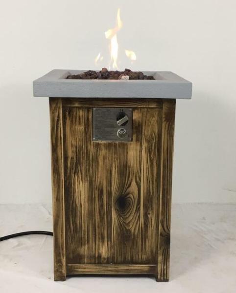 Factory price garden real flame LPG NPG propane outdoor ggas fireplace direct