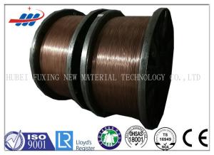 Wholesale Clear Surface Copper Coated Steel Wire 0.78-1.65 Gauge For Tractor / Truks from china suppliers