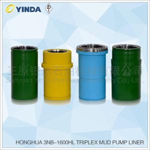 Wholesale 3NB-1600HL Triplex Mud Pump Liner Chromium 26-28% HRC Hardness HONGHUA from china suppliers