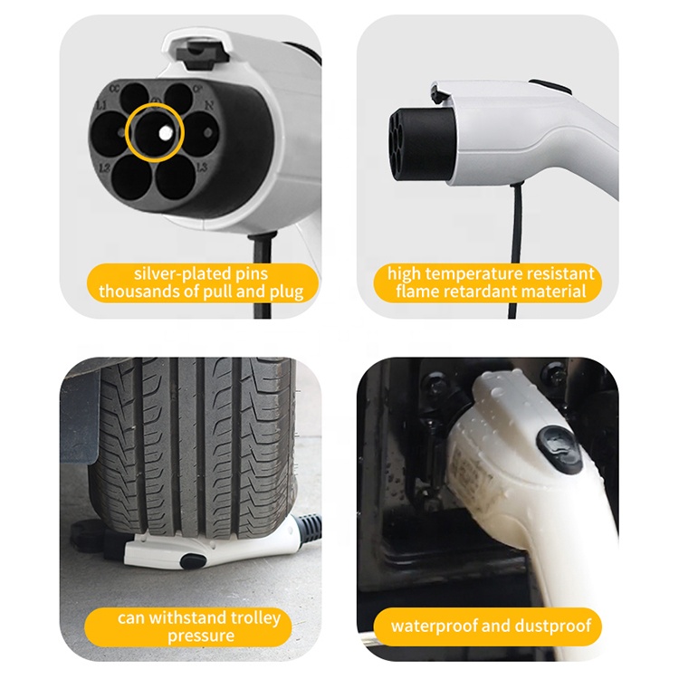 Environmentally Friendly ABS Material Two Pins Socket EV Discharger for Outdoor Computer Mobile Charging in Europe's Market