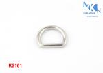 Custom Logo 15mm Size D Ring Buckle Handbag Hardware For Pet Strap Durable