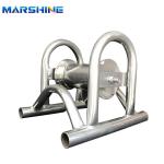 Aluminum Steel Pipe Support Cable Ground Roller Electrical Power Cable Roller
