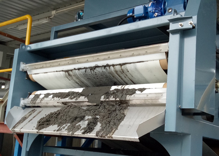 SBR Conveyor Medium Vacuum Belt Filter 2400mm Width Sludge Filtration Process