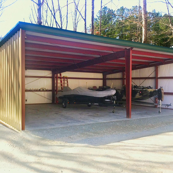 Light Removable Steel Structure Building Carport Garage or Warehouse for Car Parking