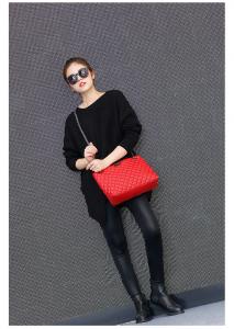 Wholesale Women Shoulder Handbag Chains Totes Bags Small Fashion Hobo Satchels-Black Color And Red Color Tote Bag from china suppliers