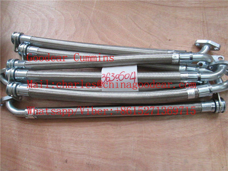 Chongqing k38/k50 diesel engine flexible pipe 3630604