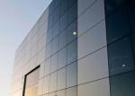 Solar Control Glass / Anti Reflective Tempered Glass For Commercial Buildings