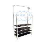 Customized Folding Super Spray Plastic Plywood Flower Display Frame Height