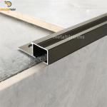 Tile Trim For Tile Brown Aluminum Alloy Stair Nosing Tile Trim Anti Slip Stair