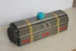 three stage 3 position customized aluminum alloy pneumatic rotary actuator for