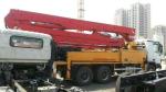 300 Kw Used Concrete Pump Truck Mounted Concrete Pump With Benz Truck Chassis