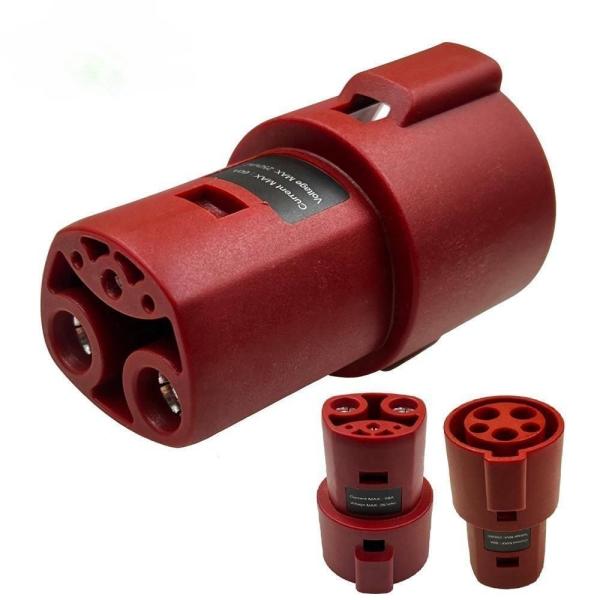 OEM J1772 To Tesla Adapter Model S3XY Charger Charging Universal Adapter 60A
