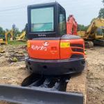 KX155 Used Kubota Excavators Rubber Tracked Middle Second Hand Excavator Digger