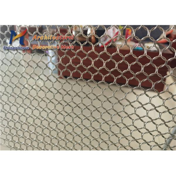 Wholesale Chainmail Ring Mesh Curtain Dividers 12mm Stainless Steel Welded Mesh from china suppliers