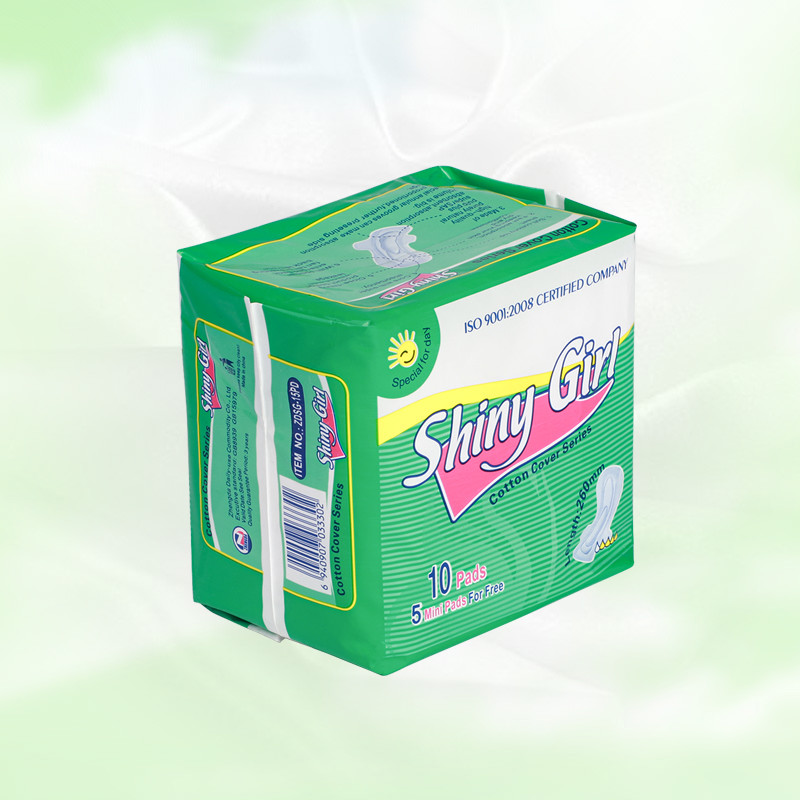 Cheap lady sanitary napkin maxi sanitary pads standard OEM sanitary towel China manufacturer