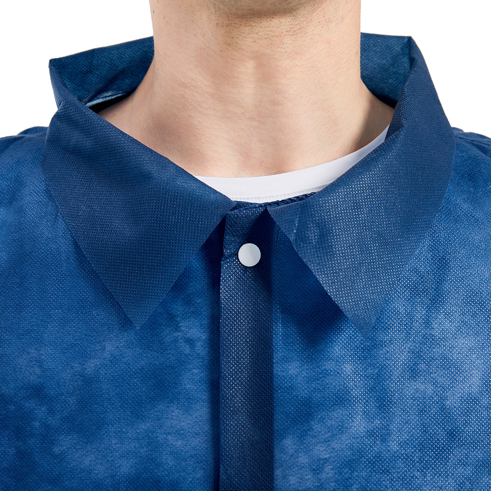 PP SMS Disposable Medical Lab Coat Sustainable For Men