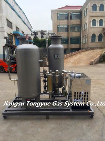 99.999% Purity Stainless Steel PSA Nitrogen Generator 0.1-0.65 Mpa For Food