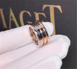 three color ring in 18 kt yellow gold or white gold