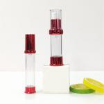 30ml Cosmetic Airless Bottle Clear Plastic For Travel Outdoor Activities And