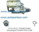03111-4180 OK60G-18-400 POONG SUNG Starter Motor 12V 2.2KW 11T MOTORES DE