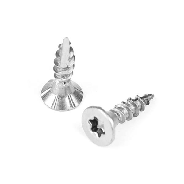 Parafusos Inox Double Cuntersunk Head Torx Chipboard Screw for Stainless Steel