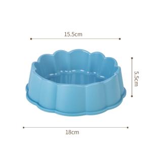 Wholesale Stylish Flower-Edge Pet Bowls for Cats and Dogs - Wholesale PP Material from china suppliers