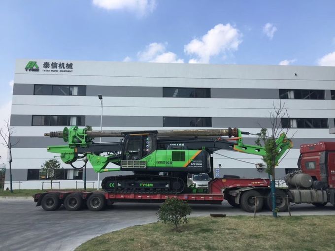 TYSIM KR90C Hydraulic Piling Rig Foundation Construction Max. Drilling Diameter 1000mm Max. Drilling Depth 32m 0