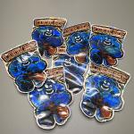 Special Shaped Gravure Printing Die Cut Mylar Bags ziplockk Sealing