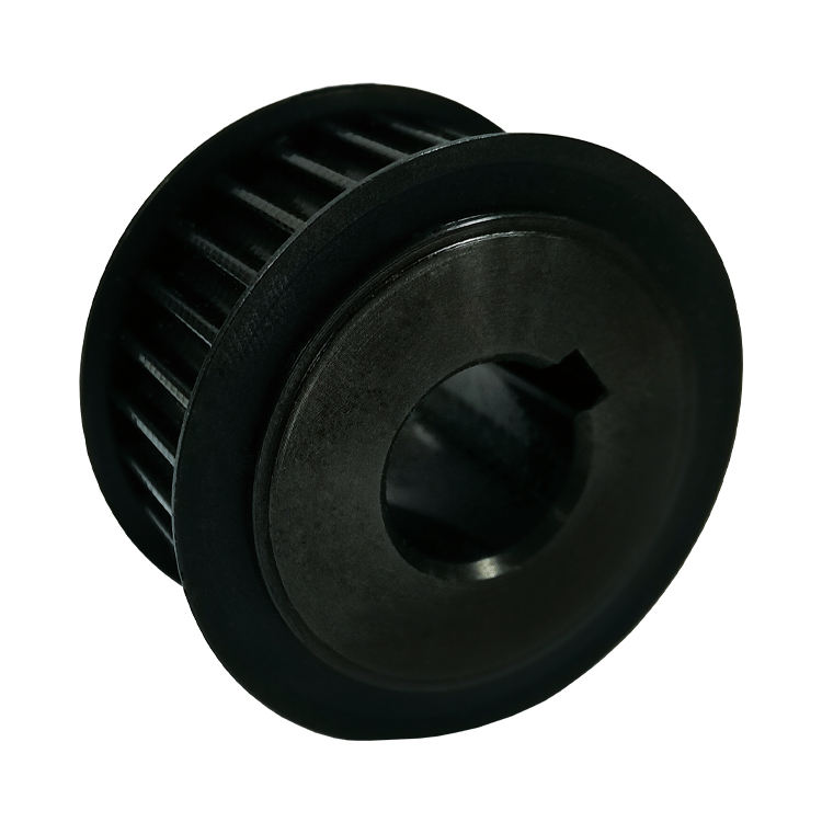 Black Synchronous Aluminum Timing Pulley Anodic Oxidation ISO9001
