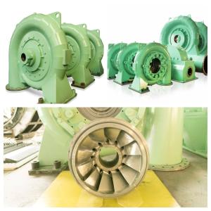 Wholesale Steel Hydro Turbine Brushless Excitation Generator Set For 5m-500m Water Head from china suppliers