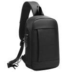 New custom logo Shoulder bag multifunctional waterproof anti theft chest bag men