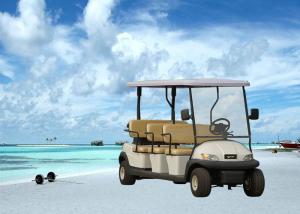 Wholesale 48V 3.7KW Battery Operated Eight Seater Golf Cart With Rear Flip Flop Seat from china suppliers